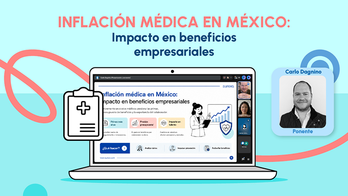 Webinar sobre inflación médica en México